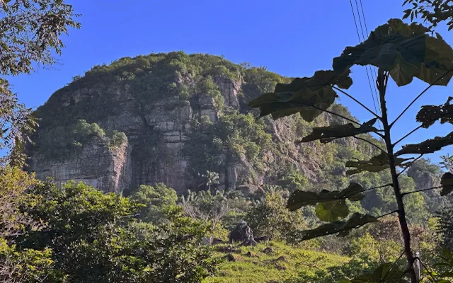Formación rocosa en La serranía de La Lindosa