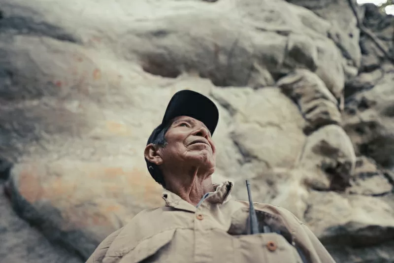 Pobladores de La serranía de La Lindosa 