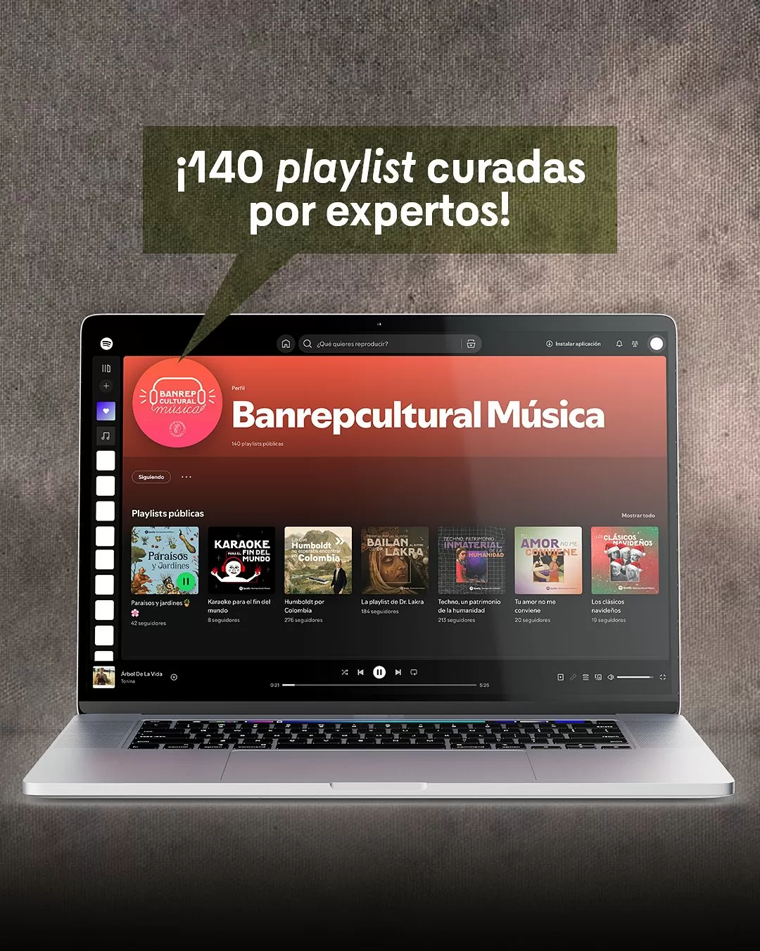 Listas musicales de Banrepcultural