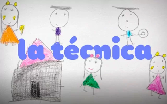 La técnica en Los niños cuentan la historia del arte