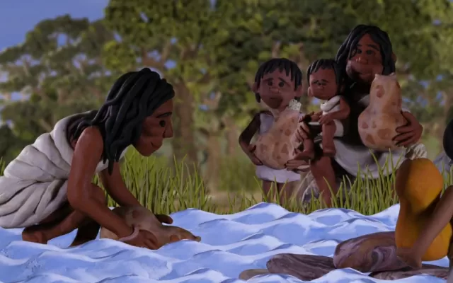 Los saberes de la gente del río Ranchería, junto a se lo explico con plastilina.