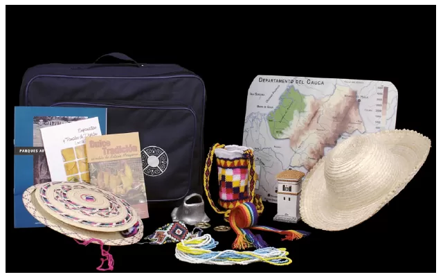 Maleta didáctica del Museo del Oro