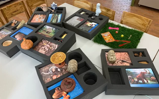 Maleta didáctica Tolima, Museo del Oro Quimbaya Centro Cultural de Armenia.