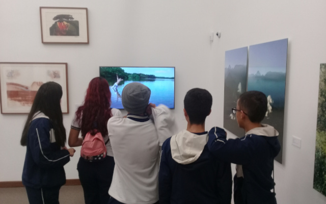 Sala de exposiciones del Centro Cultural de Manizales