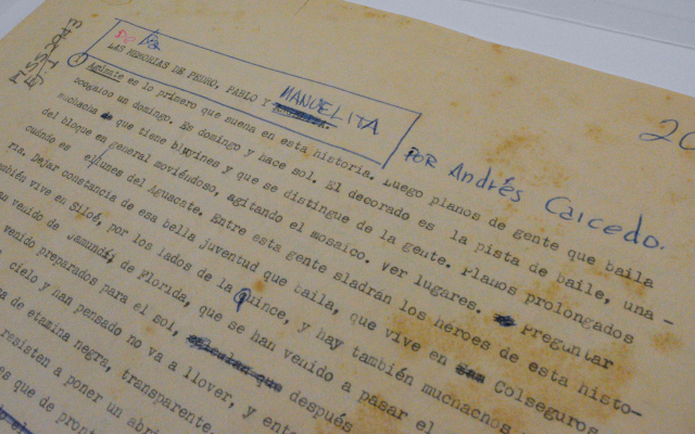 Archivo Andrés Caicedo Biblioteca Luis Ángel Arango del Banco de la República.