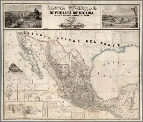 Carta general de la República Mexicana