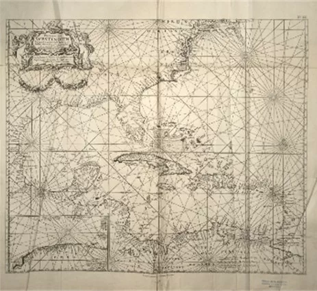 Mapa de las Indias Occidentales