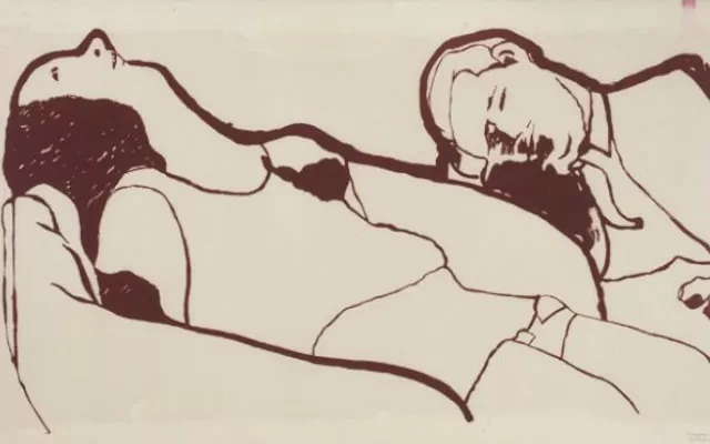 Tragedia Pasional 3. Beatriz González. Serigrafía sobre papel - 67 x 120 cm. 1984.