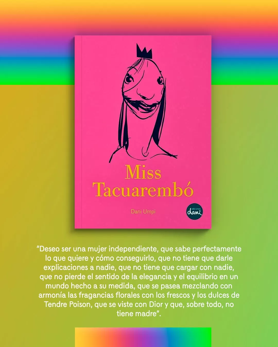 Portada del libro: Miss Tacuarembó de Dani Umpi