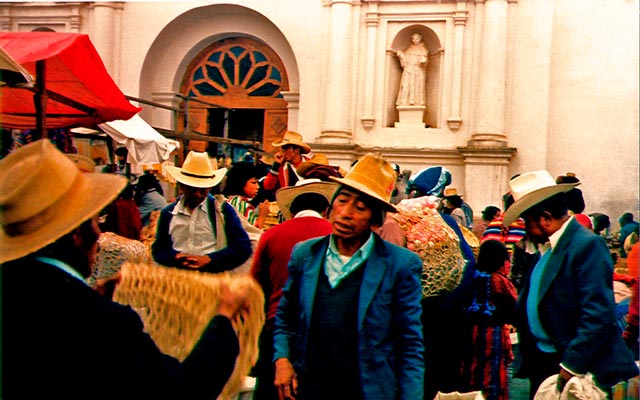 Mercado en Totonicapan, Guatemala.