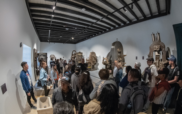 Visitantes del Museo Casa de Moneda, 2023.