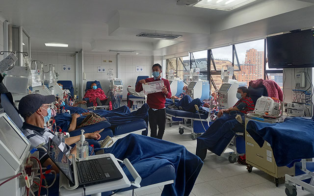 Arte y Medicina: el Museo visita el Hospital Universitario San Ignacio (HUSI), 2023.