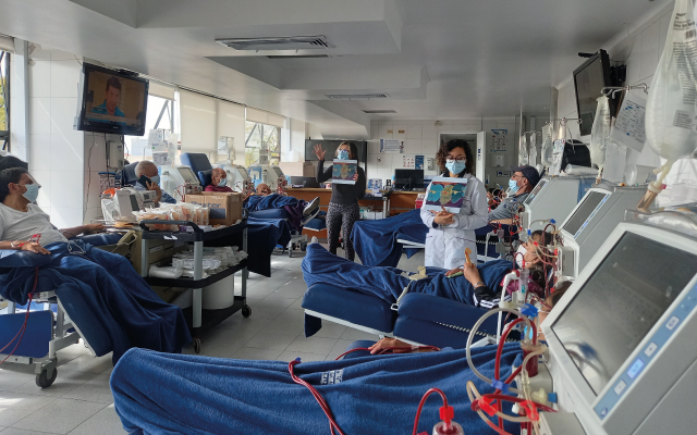 Arte y Medicina: el Museo visita el Hospital Universitario San Ignacio (HUSI), 2023.