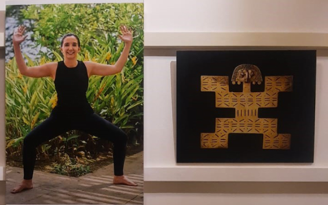 Piezas del Museo del Oro que incentivan a la práctica del yoga llegan a Nueva Delhi, India