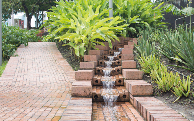 Museo del Oro Quimbaya Centro Cultural de Armenia, detalle de las atarjeas.