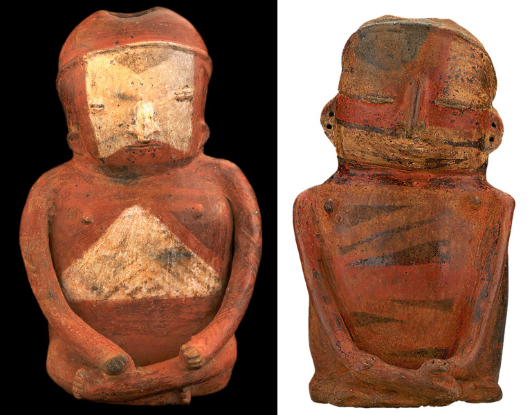 Figura antropomorfa y vasija antropomorfa