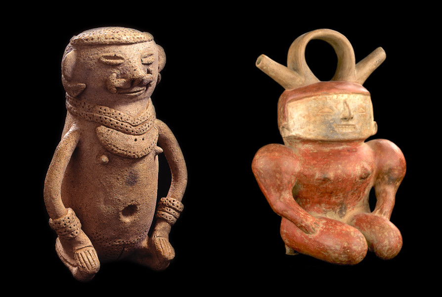 Figura antropomorfa y Alcazarra antropomorfa