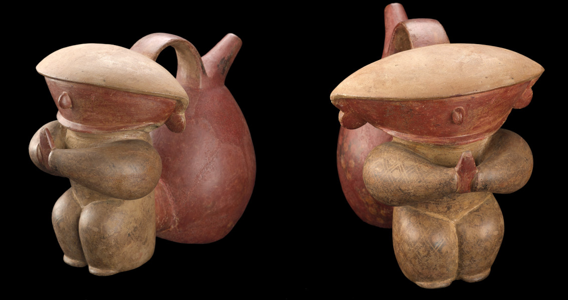 Vaso silbante antropomorfo