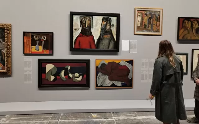Obras de la Colección de Arte del Banco de la República en la Bienal de Venecia 2024.