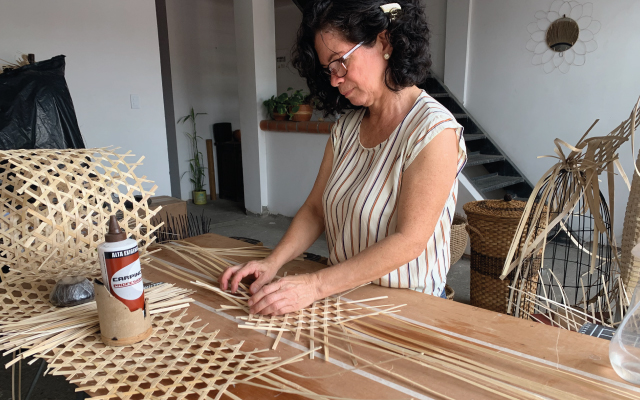 Marcela Calderón - Zoraida Collazos. Cestería en guadua