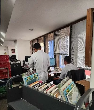 Oficina de Mantenimiento de Colecciones en la BLAA