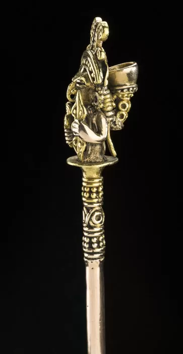 Palillo para cal. Calima Valle - Periodo Yotoco 200 a.C. - 1300 d.C.