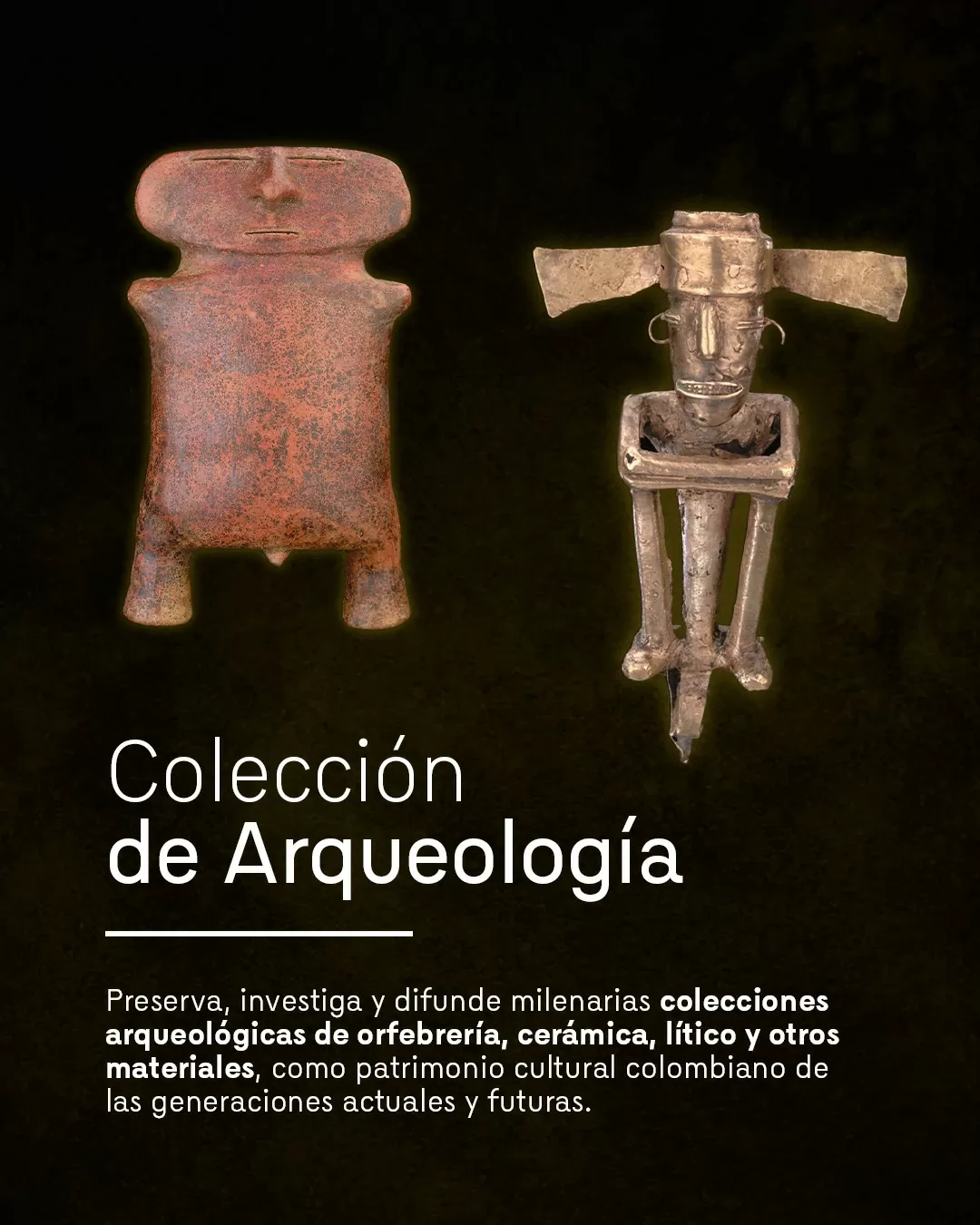 Patrimonio cultural. Colección Arqueológica