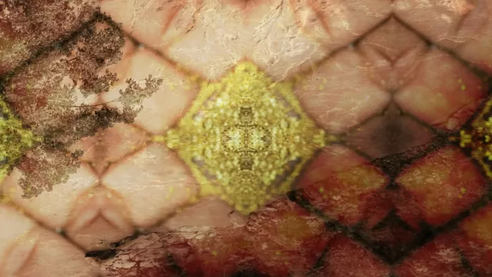 Patrón mono (de la serie Retratos del agua), 2018, fotograma de la videoinstalación, AP6335