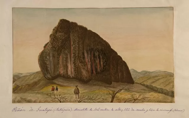 Peñón de Guatapé (Antioquia), Gutiérrez de Alba, José María, 1822-1897