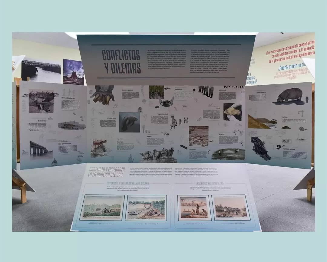 Premio Lápiz de Acero. Exposición El Magdalena una cuenca posible