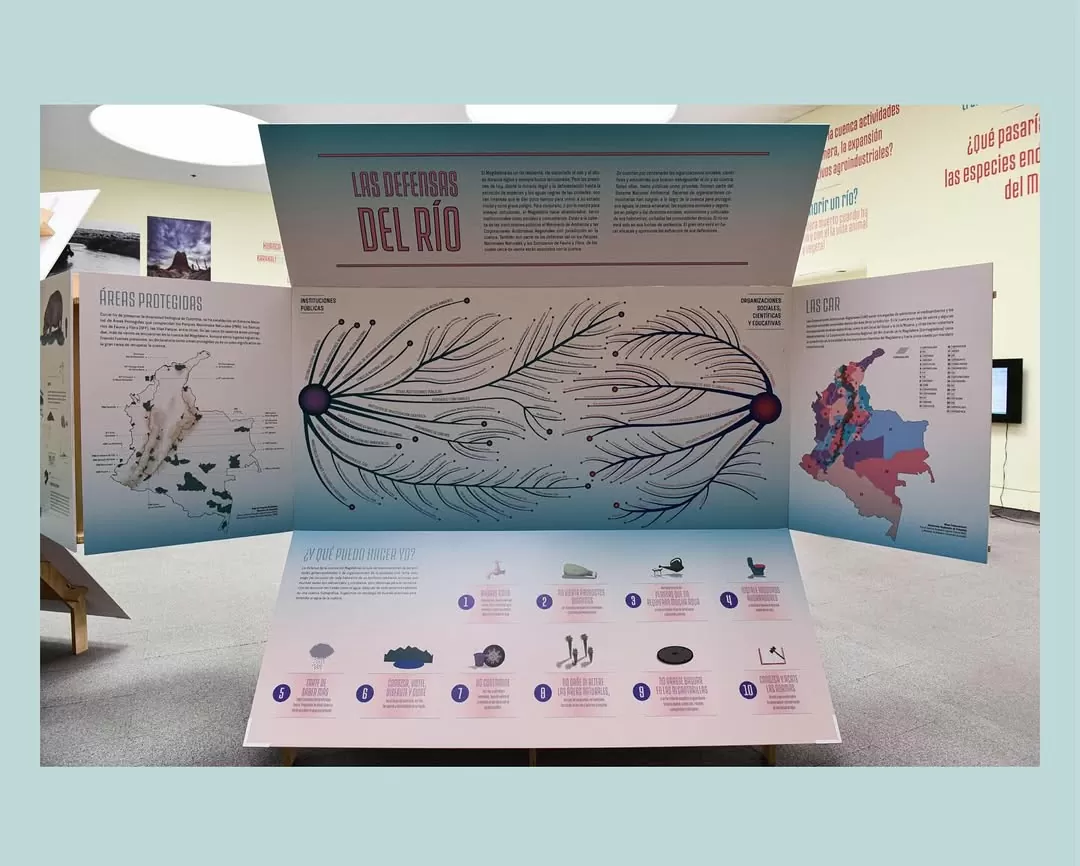 Premio Lápiz de Acero. Exposición El Magdalena una cuenca posible