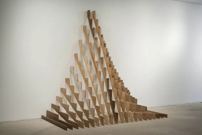 Progresión, 2011. Madera. Colección de Arte del Banco de la República, AP7069. Progresión, 2011. Madera