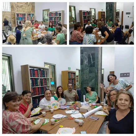 Participantes en el Proyecto de mediación de lectura y escritura en la Red