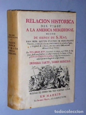 Portada: Relación histórica del viaje a la América meridional