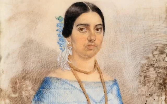 Retrato de una mujer - Pintura 1800 - 1899