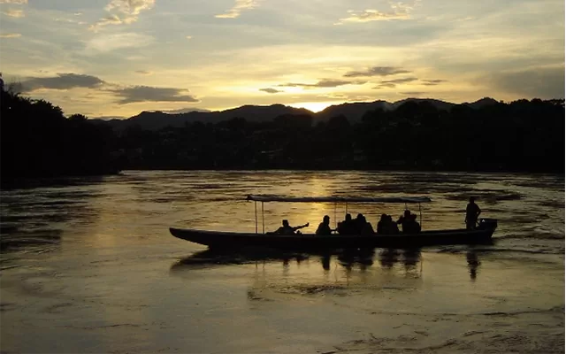Remanso en el río magdalena
