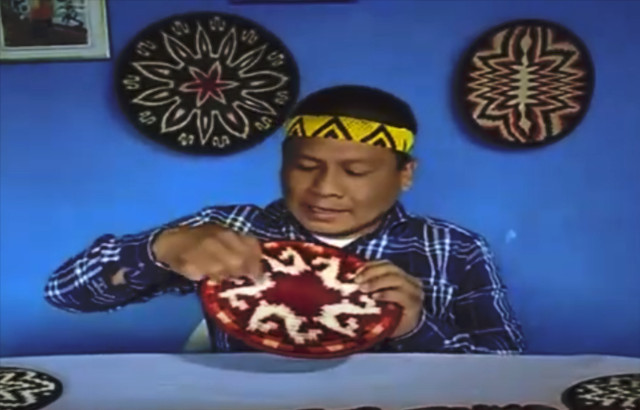 Saberes indígenas en la Colombia de hoy. Reinaldo Cabezón indígena wounaan