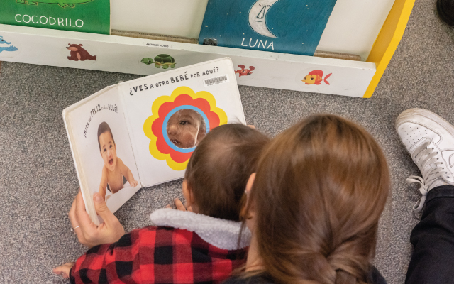 Sala infantil de la Biblioteca Luis Ángel Arango del Banco de la República. 2023.