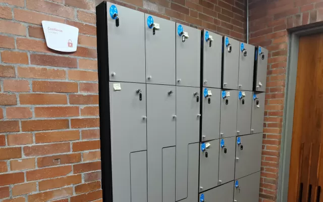 Servicio de casilleros en el Museo del Oro Quimbaya Centro Cultural de Armenia.