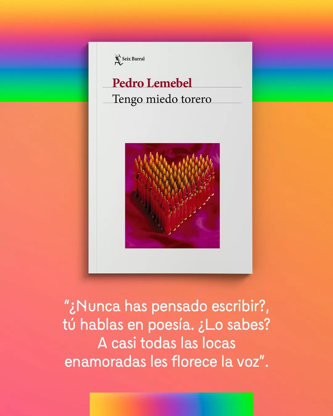 Portada del libro: Tengo miedo torero de Pedro Lemebel