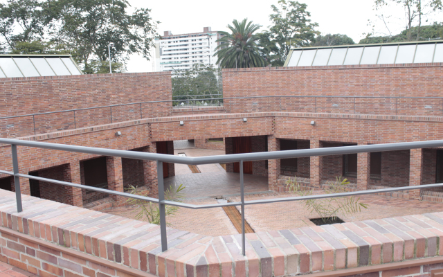 Terrazas del Museo del Oro Quimbaya Centro Cultural de Armenia.