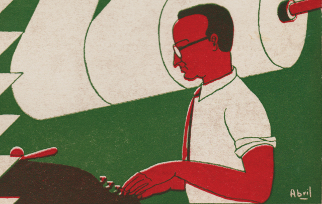 Libro Croniquillas de José Gérs. Diseño: Julio vicente Agapito. Impresión offset 16,6 x 12,5 cm - 1955