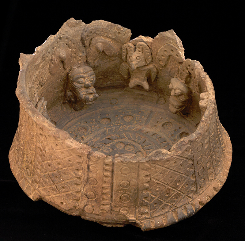 Vasija ritual, Sierra Nevada de Santa Marta, Tairona, 900–1600 d.C., Museo del Oro. C00738