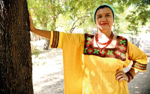 Retrato de la escritora Vicenta Siosi 