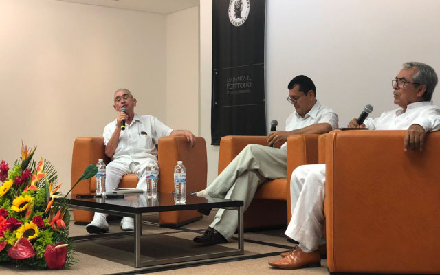 Conversatorio 'Neiva y el Bicentenario de la Independencia', en el marco de la celebración de los 407 años de la ciudad. Contamos con la participación de los historiadores Delimiro Moreno y Reynel Salas Vargas.