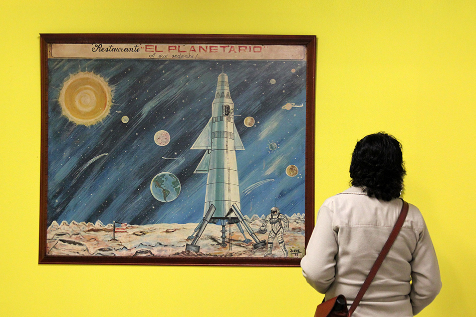 Exposición 4 fieras. La gráfica de Jorge, Herrada, R.A.M. y Barreto