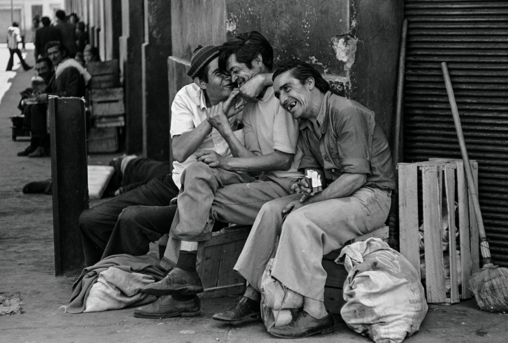 3. Compadres, Santiago, de la serie Personas, 1987