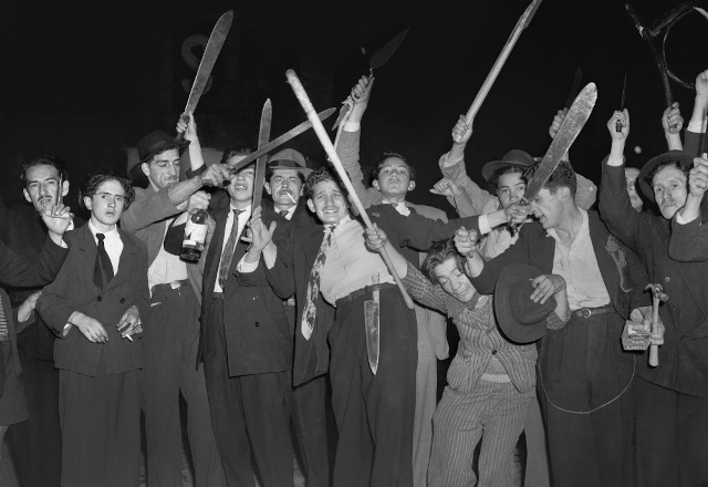 Recuerdos de la realidad, Machetes Obra Sady González. Bogotá, 9 de abril de 1948