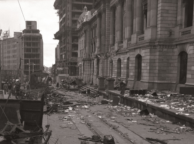 Recuerdos de la realidad, sin título Obra Sady González. Bogotá, 9 de abril de 1948