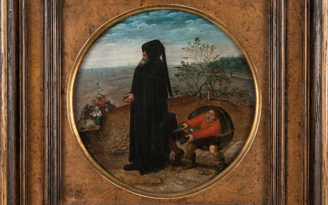 El Joven Pieter Brueghel - El misántropo (The misanthrope)